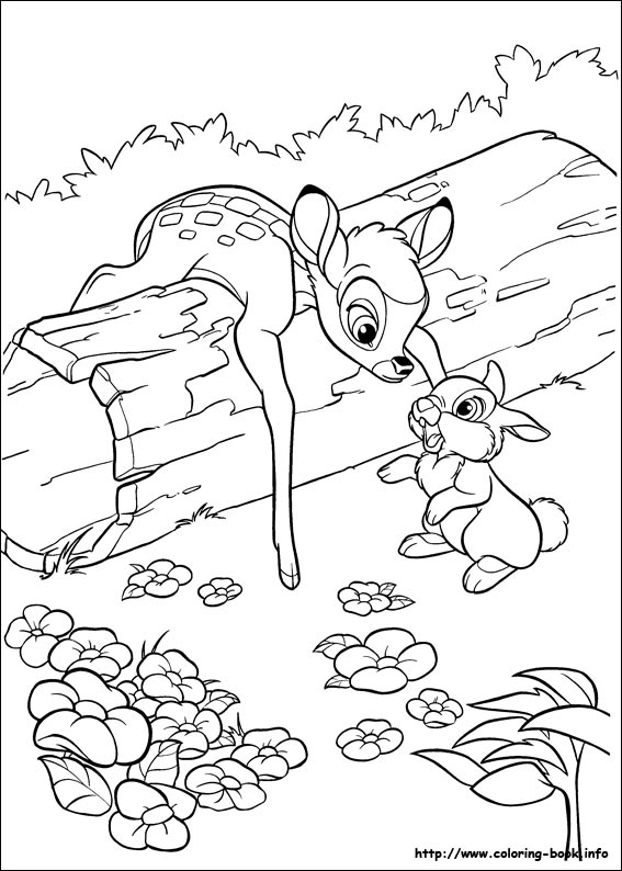 Bambi 2 coloring picture